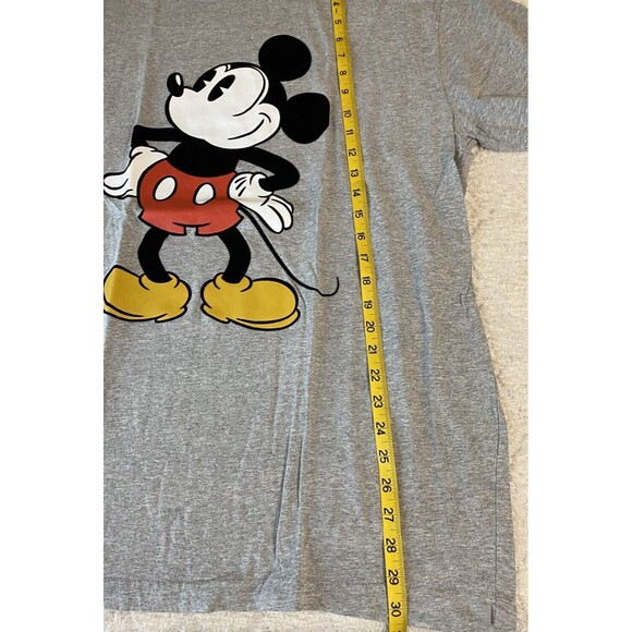 Disney Mickey Mouse Embroidered Gray Shirt Men’s Size XL - Picture 15 of 15